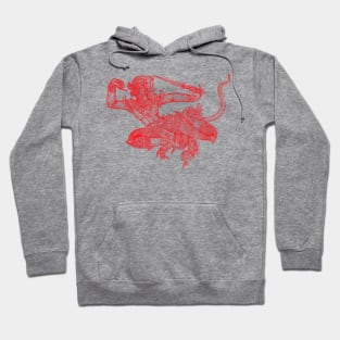 Hanuman Illustration Hoodie